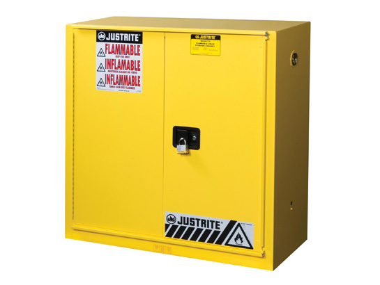 Picture of Justrite 893080 30G Cabinet Yellow Flam Safe Extension