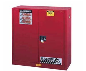 Picture of Justrite 893301 30G Cabinet Man Red Flam Uc Extension