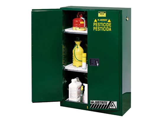 Picture of Justrite 894504 45G Cabinet Man Green Pest Safe Extension