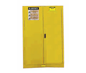 Picture of Justrite 894510 60G Cabinet Man Yellow Safe Extension