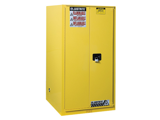 Picture of Justrite 896030 96G Cabinet Yellow Safe Extension