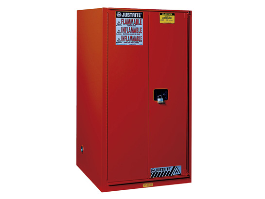 Justrite 896031 96G Cabinet Red Safe Extension