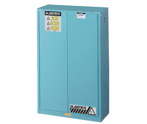 Justrite 899082 90G Cabinet Blue Acid Safe Extension