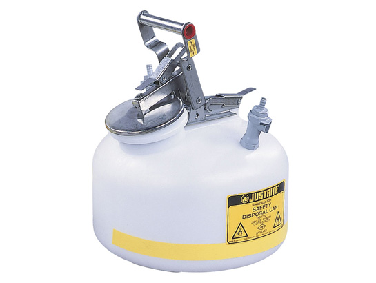 Justrite PP12752 2 Gallon Disc Hplc Can
