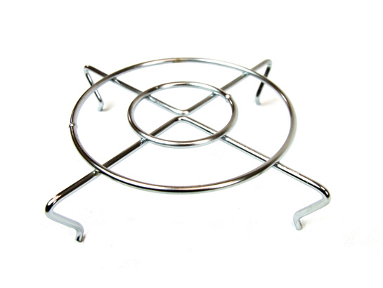 Justrite 26206 Butt Rec Grill- Bright Nickel