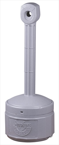 Picture of Justrite 26806 Smokers Cease-Fire Pewter Grey-Personal