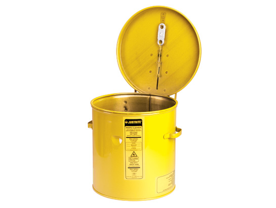 Justrite 27612 2 Gallon Dip Tank Yellow
