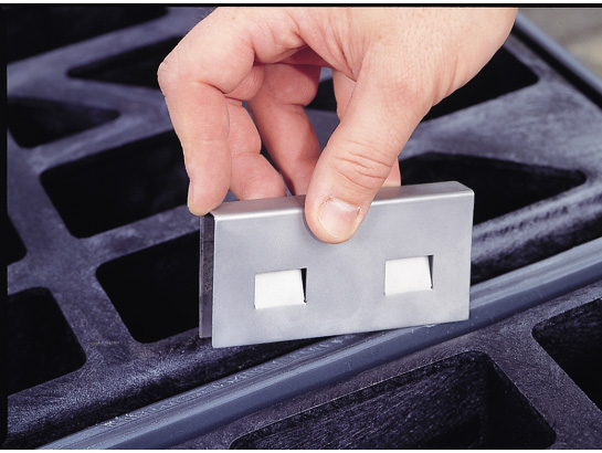 Justrite 28926 Stainless Steel Joining Clips Accumulation Centers