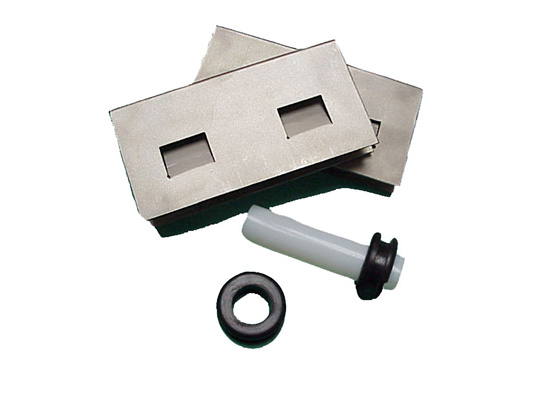 Drain Kit,Stainless Steel, Rubber, PTFE