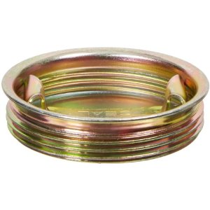 Bung Cap,4in.H,Electro Zinc Plated,PK2