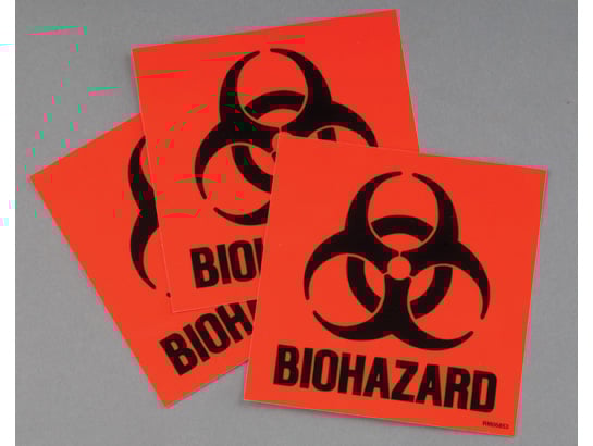 Picture of Justrite 25880 Bio-Hazard Lbl Kit