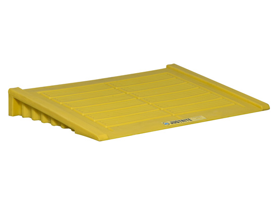 Justrite 28650 Accumulation Center Ramp Yellow