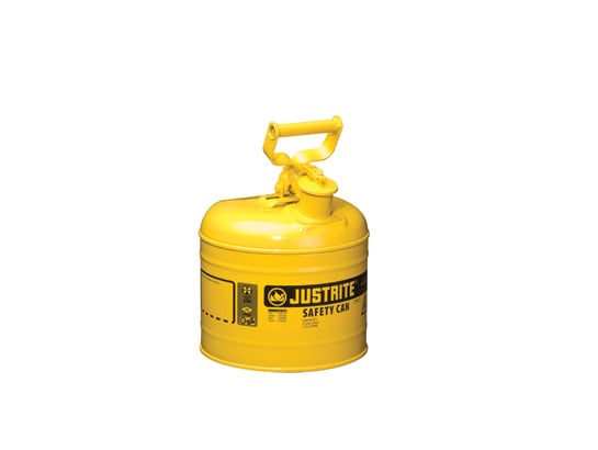 Picture of Justrite 7120200 2G-7.5L Safe Can Yellow
