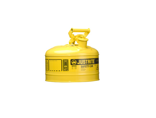 Justrite  2.5G-9.5L Safe Can Yellow