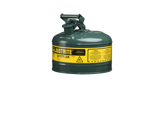 Justrite  2.5G-9.5L Safe Can Green