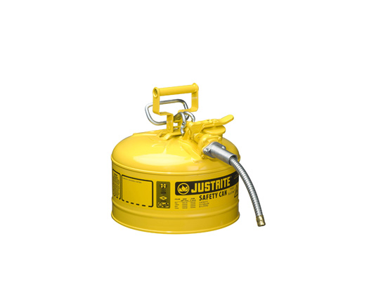 Justrite 2.5G-9.5L Iiaf Yellow 0.62 in. Hose