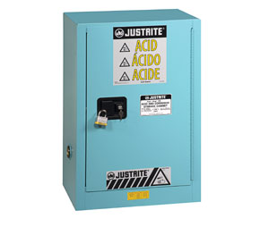 Picture of Justrite 891202 12G Cabinet Man Blue Acid Safe Extension