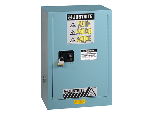 Justrite 12G Cabinet Blue Acid Safe Extension