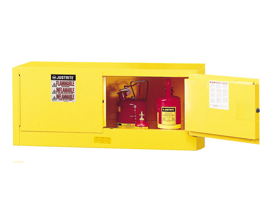 Justrite 891300 12G Cabinet Man Yellow Flam Pigy Extension -  Justrite Mfg
