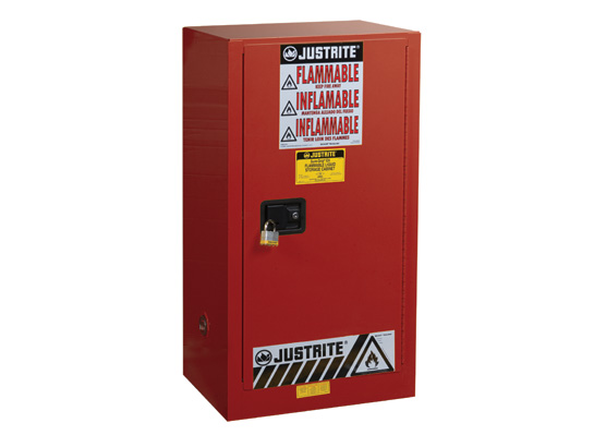 Justrite  20G Cabinet Man Red Safe Extension
