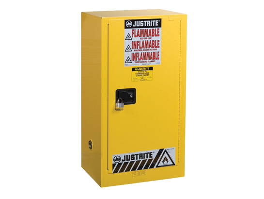 Picture of Justrite 891520 15G Cabinet Yellow Flam Compac Extension