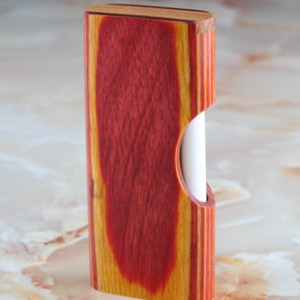 Large Diamond Wood Slider Dugout With Lock Box Cap