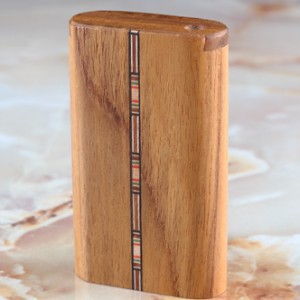 Small Teak Inlay Slider Dugout