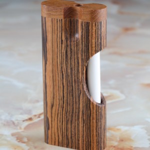Large Bacote Swivel Dugout With Lock Box Cap