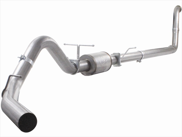 Picture of aFe Power 49-03041NM Atlas 4 in. Aluminized Cat Back Exhaust System Ford F-150 2011-2014 EcoBoost V6-3.5 L