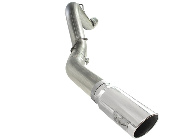 Picture of aFe Power 49-44041 Mach Force XP 5 in. Stainless Steel DPF-Back Exhaust System for GM Diesel Trucks 11-13 V8-6.6L