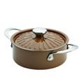 Rachael Ray 16288 Cucina Oven-To-Table Hard Enamel Nonstick 2.5-Quart Covered Round Casserole, Mushroom Brown Rachael Ray 16288 Cucina Oven-To-Table Hard Enamel Nonstick 2.5-Quart Covered Round Casserole, Mushroom Brown