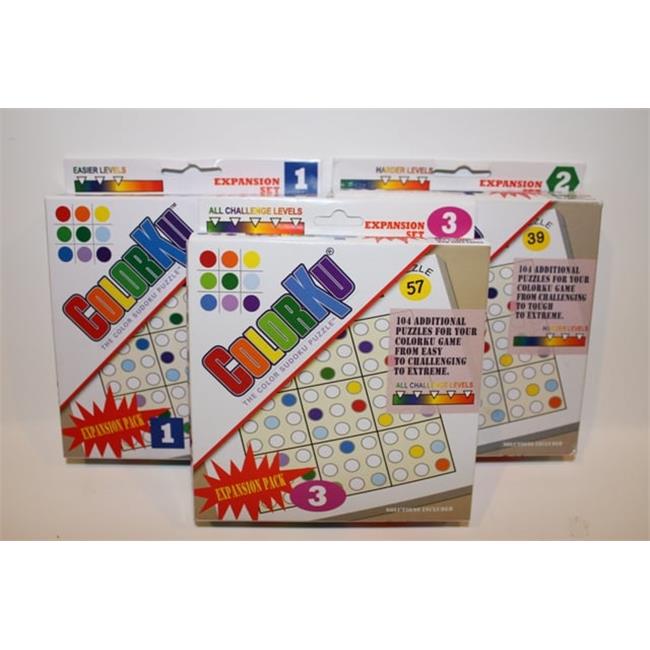 Colorku Expansion Puzzle Card Pack Beginner - Expansion Set 1