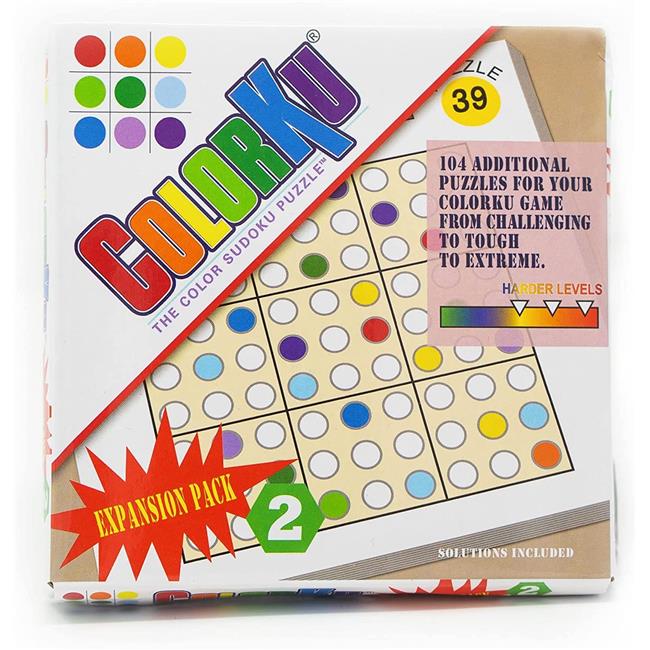 Mad Cave Games 1012 Colorku Expansion Pack Harder Levels