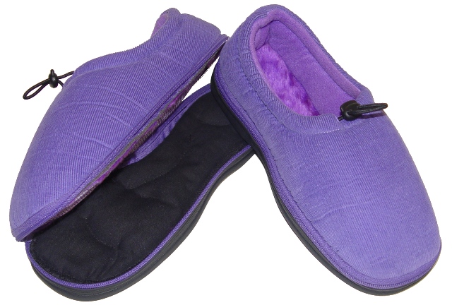 Picture of Nature Creation 10027-PUR Hot and Cold Thermo Purple Shoes - Extra Large