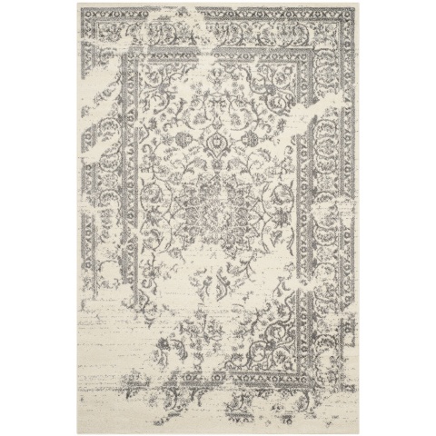 Picture of Safavieh ADR101B-6SQ 6 x 6 ft. Square Casual Adirondack- Ivory and Silver Power Loomed Rug