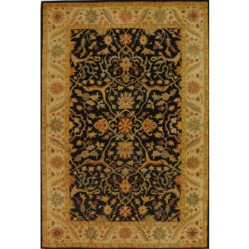 Picture of Safavieh AT14B-3 3 x 5 ft. Accent Traditional Antiquity- Black Hand Tufted Rug
