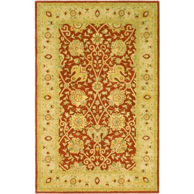 Picture of Safavieh AT21A-3 3 x 5 ft. Accent Traditional Antiquity- Rust Hand Tufted Rug