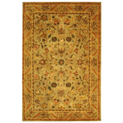 Safavieh Antiquities Collection Handmade Traditional Oriental Wool Area Rug Olive/Gold/13