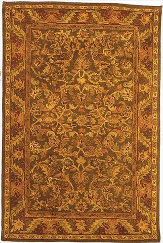Picture of Safavieh AT52K-3 3 x 5 ft. Accent Traditional Antiquity- Charcoal Hand Tufted Rug