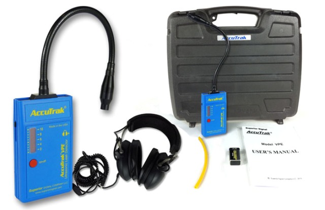 Picture of Superior Signal VPE-GN PRO AccuTrak Gooseneck Ultrasonic Leak Detector Professional Kit
