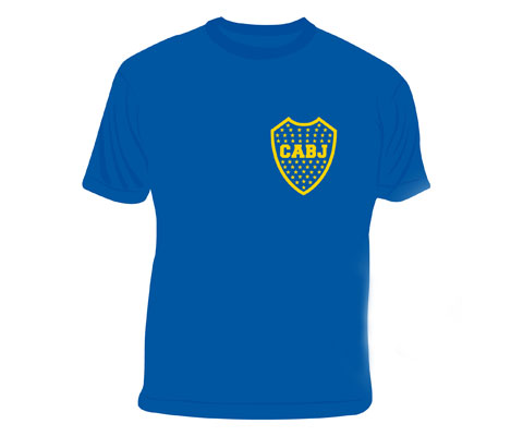 Picture of Boca Juniors CABJTEBL Logo Blue T-shirt L