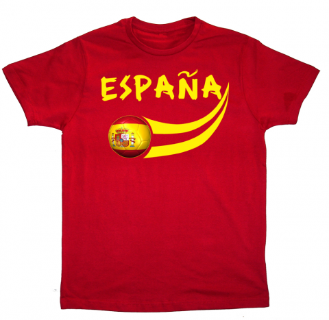 Picture of Supportershop WCSPL Spain Soccer T-shirt L