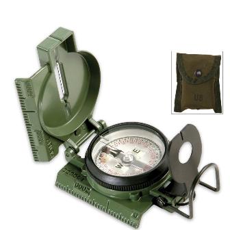 Picture of Cammenga 27CS Model 27 Military Phosphorescent Compass In Clamshell