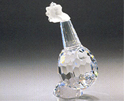 Picture of Asfour Crystal 203-27 1.41 L x 2.44 H in. Crystal Lute Music Figurines