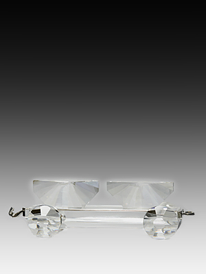 Picture of Asfour Crystal 206-3 2.2 L x 0.94 H in. Crystal Train Transportation Figurines