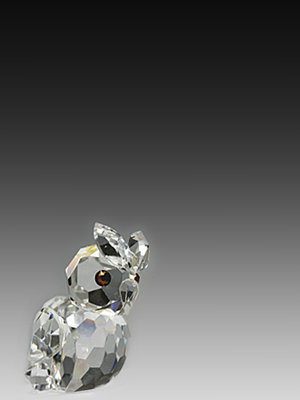 Picture of Asfour Crystal 665-17 0.86 L x 1.1 H in. Crystal Owl Birds Figurines