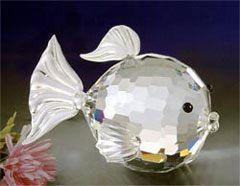 Picture of Asfour Crystal 950-12 1.1 L x 0.62 H in. Crystal Fish Sea Figurines
