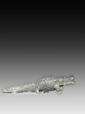 Picture of Asfour Crystal 970-50 5.11 L x 1.25 H in. Crystal Crocodile Animals Figurines