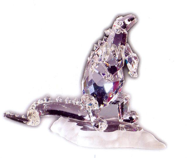 Picture of Asfour Crystal 971-65 4.01 L x 4.33 H in. Crystal Dinosaur Animals Figurines