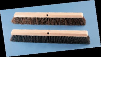 Milwaukee Dustless Brush Heavy-Duty Stiff Brown Polypropylene Bristles - Case of 12 18 in.